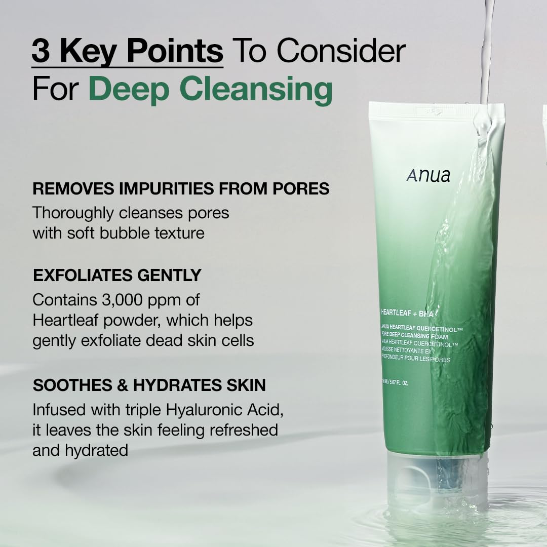 DeepClean Quercetinol Facial Cleanser